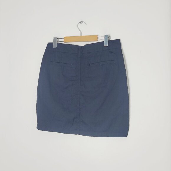 Max Cocos Women's Black 100% Cotton Zipper Pockets Active Performance Skort Sz 4 - Picture 2 of 12